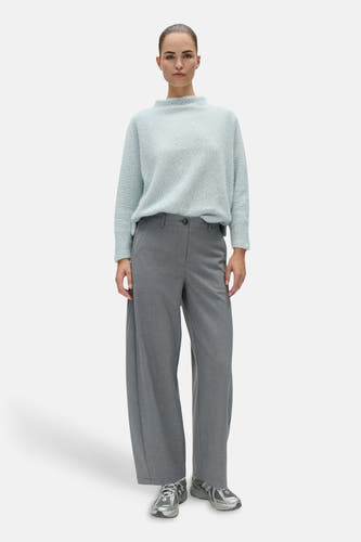 Pull col O - bleu