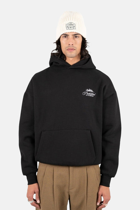 Sweat à capuche - noir