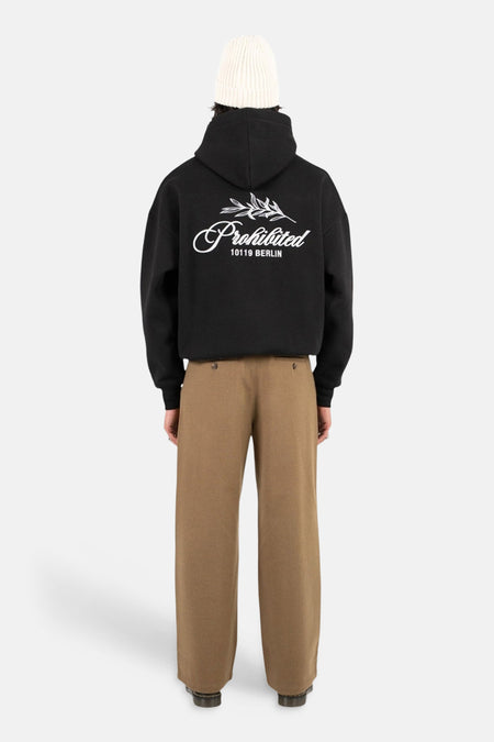 Sweat à capuche - noir