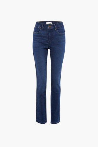 SLIM - mid blue denim