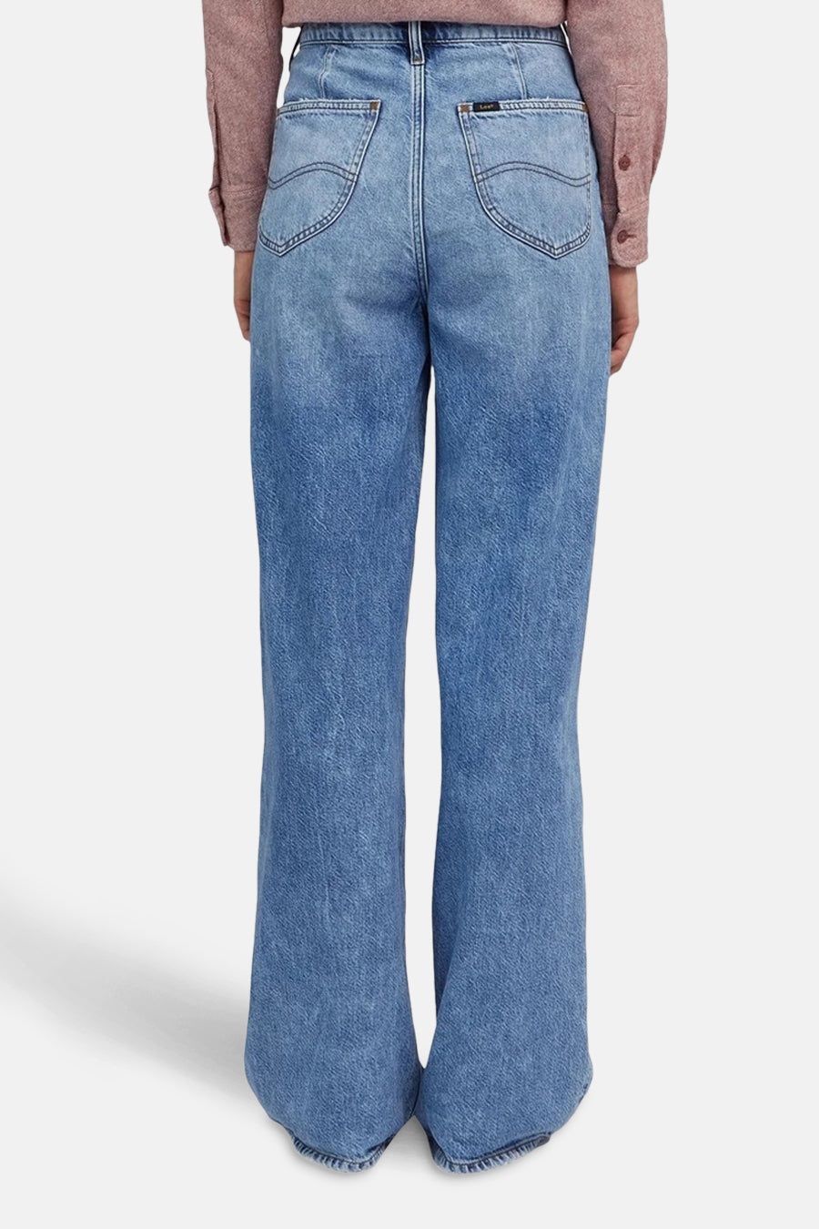 STELLA A LINE - light blue denim