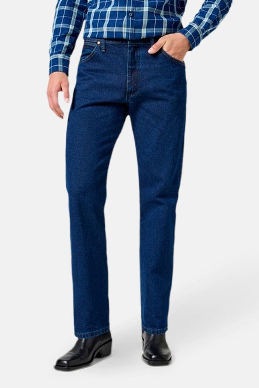 Jeans straight Dark blue denim - Wrangler®