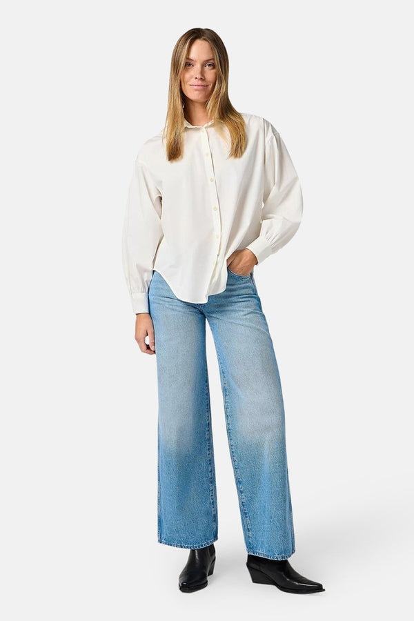 Jeans wide Light blue denim - Wrangler®