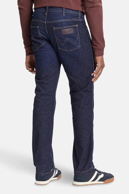 Jeans straight dark blue denim - Wrangler®
