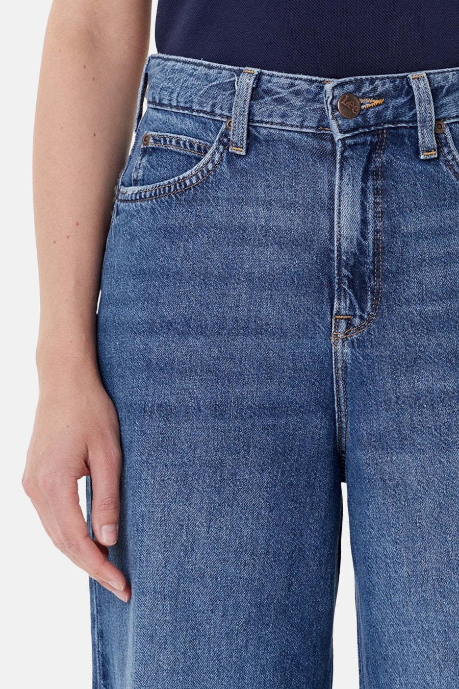 STELLA - mid blue denim