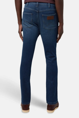 Jeans tapered dark blue denim - Wrangler®