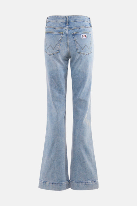 FLARE - light blue denim