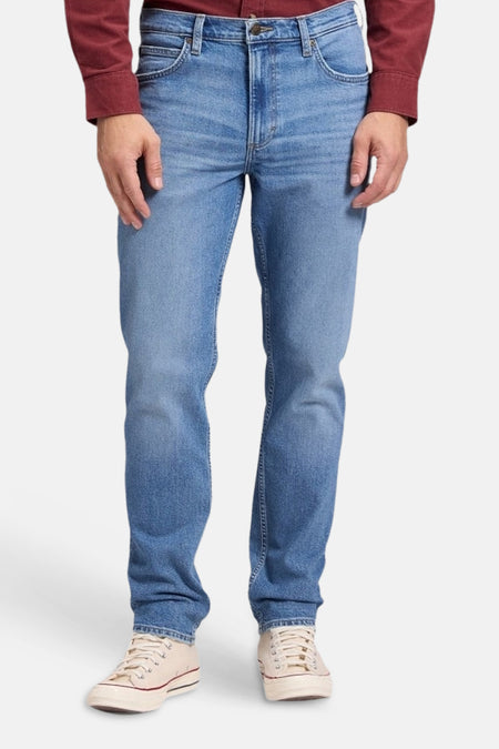 Jeans tapered light blue denim - Lee®