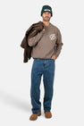 Pull col O - brun