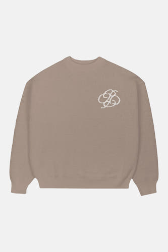 Pull col O - brun