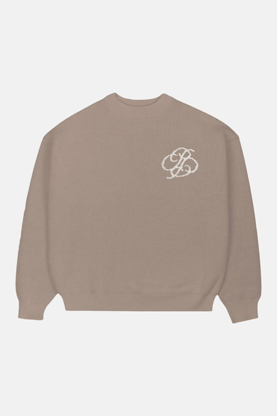 Pull col O - brun