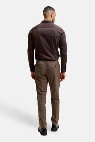 Chemise (manches longues) brun - PREMIUM by JACK & JONES