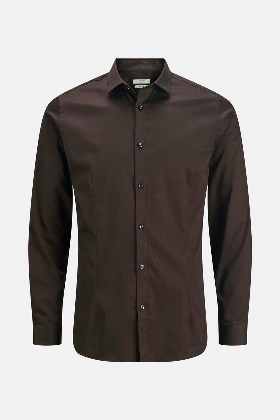 Chemise à manches longues - brun - PREMIUM by JACK & JONES