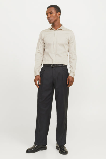 Chemise à manches longues - écru