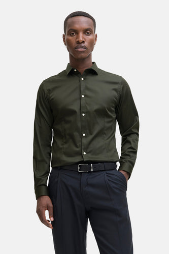 Chemise à manches longues - vert