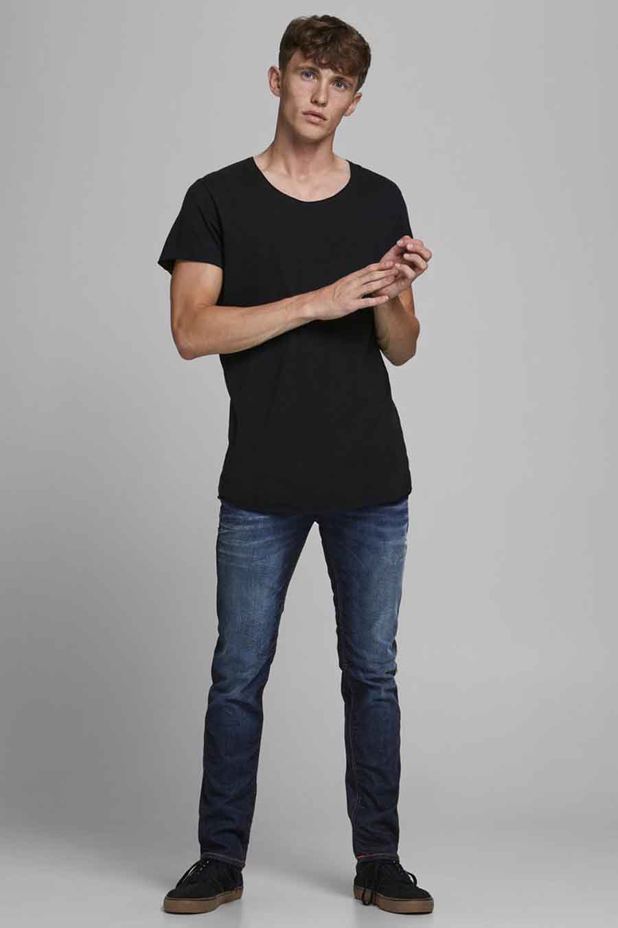 TIM - dark blue denim - JACK & JONES JEANS INTELLIGENCE