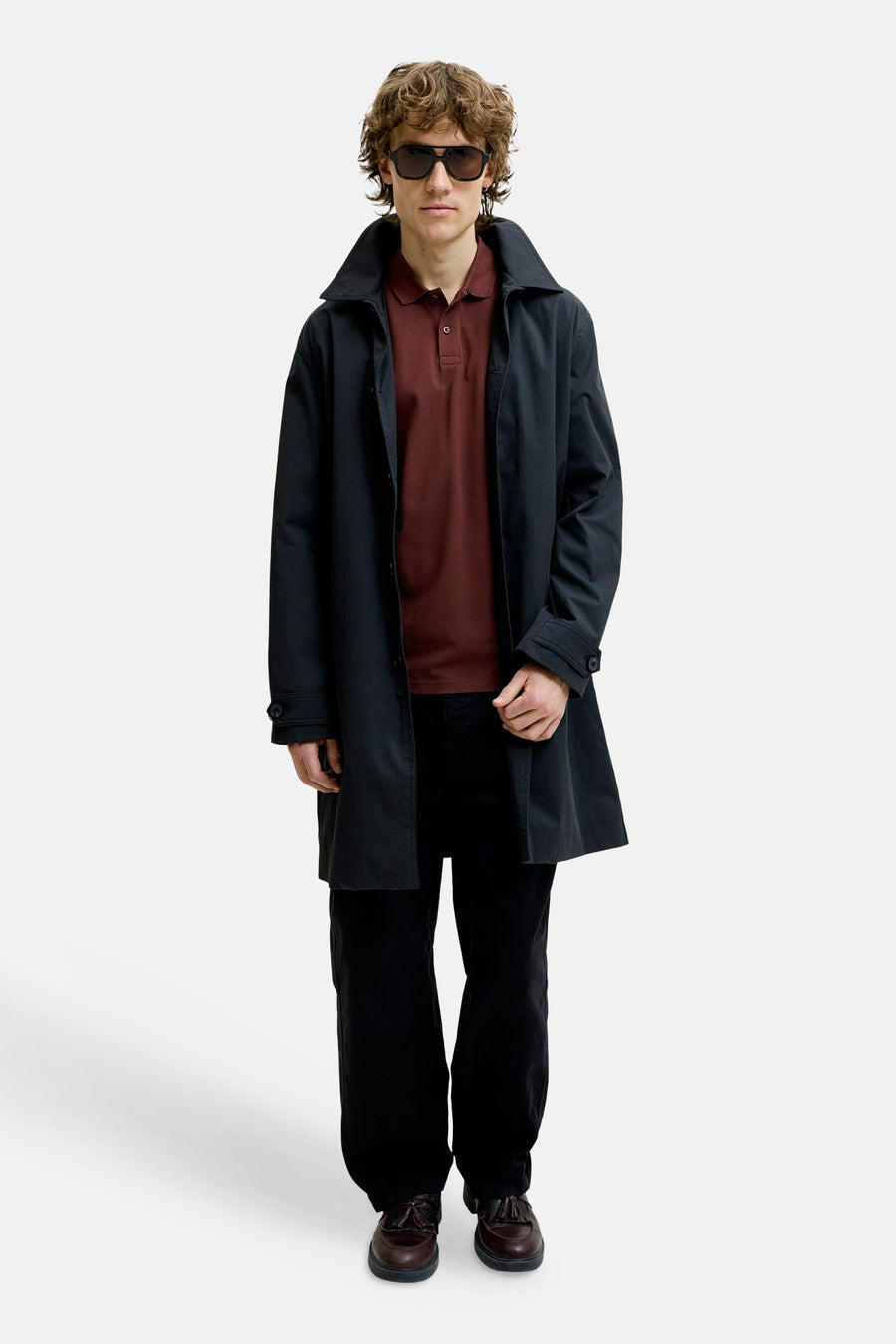 Polo brun - ORIGINALS BY JACK & JONES