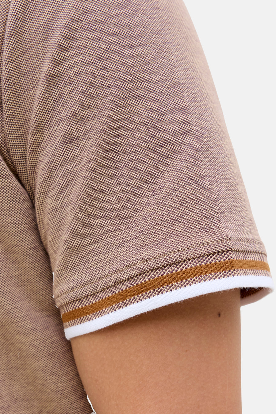 Polo à manches courtes - brun - PREMIUM by JACK & JONES