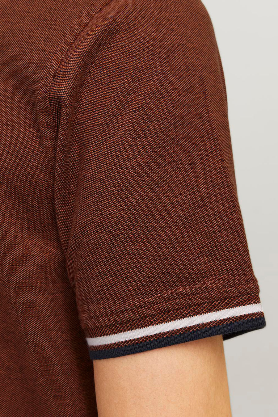 Polo à manches courtes - brun - PREMIUM by JACK & JONES