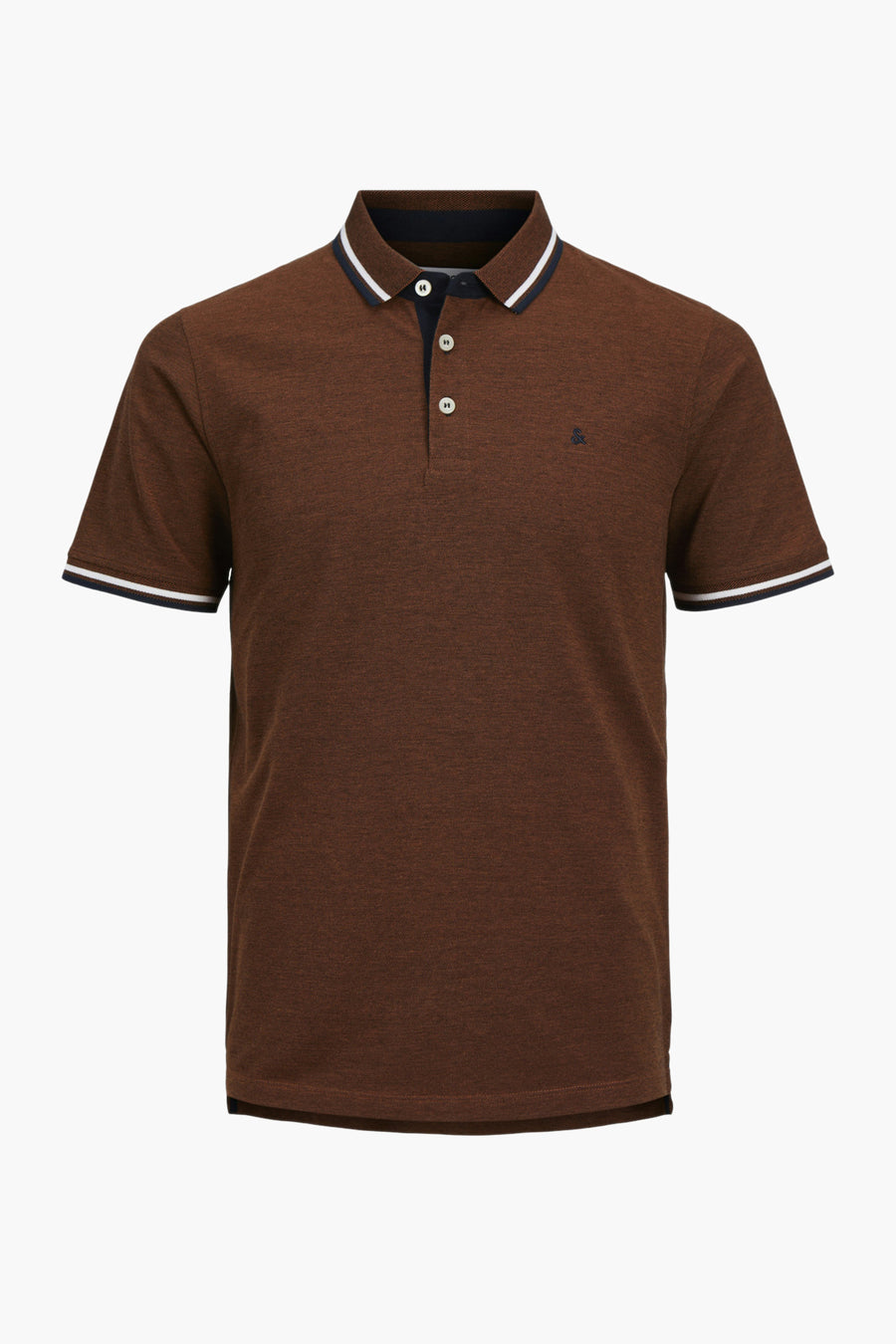 Polo à manches courtes - brun - PREMIUM by JACK & JONES