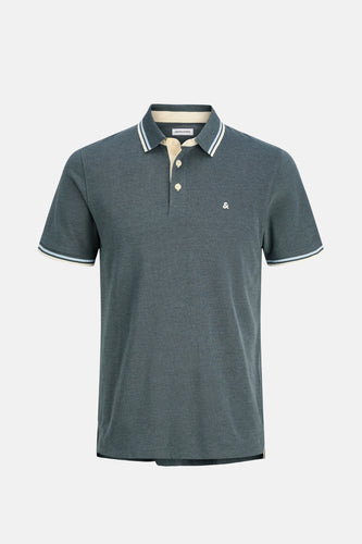 Polo à manches courtes - Gris - PREMIUM by JACK & JONES