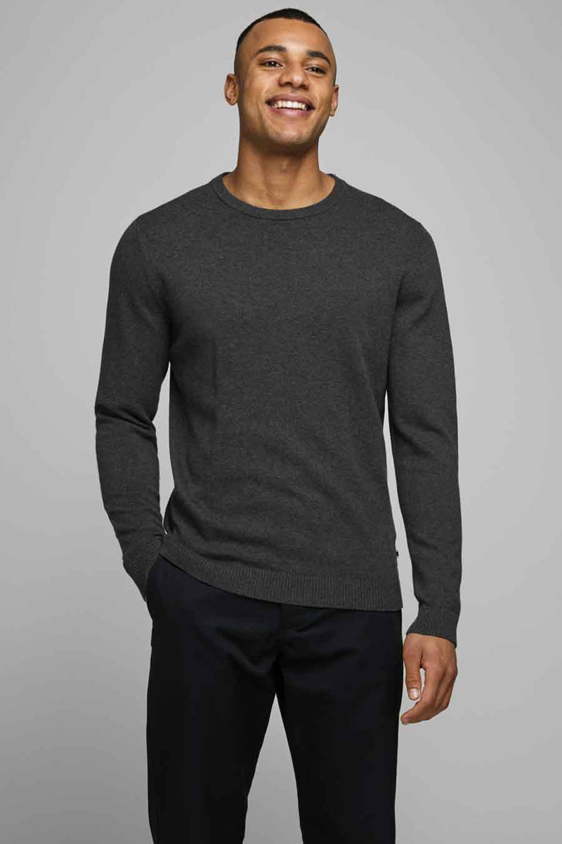 JJEBASIC KNIT CREW NECK NOOS