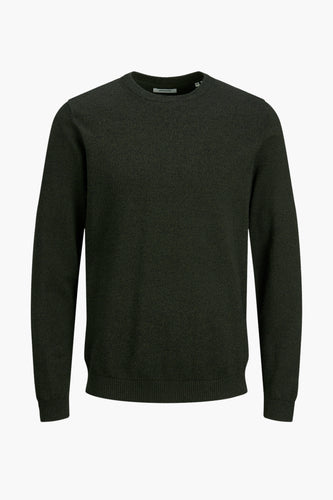 Pull à col rond - vert - CORE BY JACK & JONES