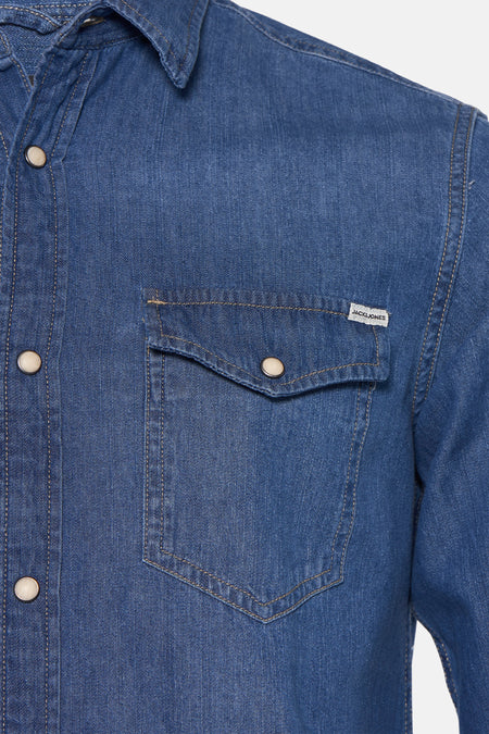 Chemise (manches longues) Denim - PREMIUM BLUE by JACK & JONES