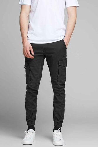 Pantalon cargo - noir - JACK & JONES JEANS INTELLIGENCE