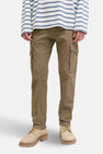 Pantalon cargo - brun