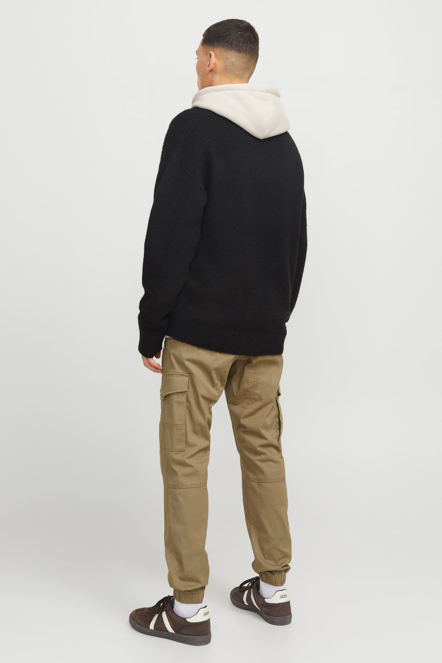 Pantalon brun - JACK & JONES JEANS INTELLIGENCE - JACK & JONES JEANS INTELLIGENCE - 3