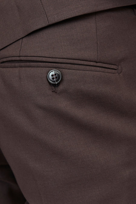 Pantalon de costume Brun - PREMIUM by JACK & JONES