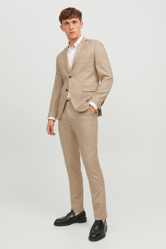 Pantalon de costume - beige - PREMIUM by JACK & JONES