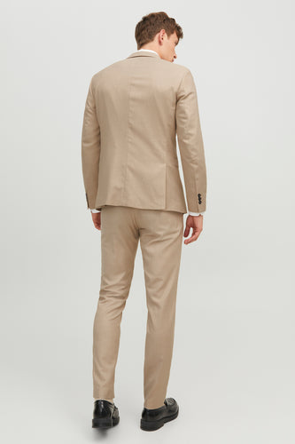 Pantalon de costume - beige - PREMIUM by JACK & JONES