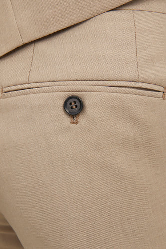 Pantalon de costume - beige - PREMIUM by JACK & JONES
