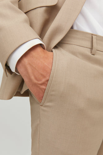 Pantalon de costume - beige - PREMIUM by JACK & JONES