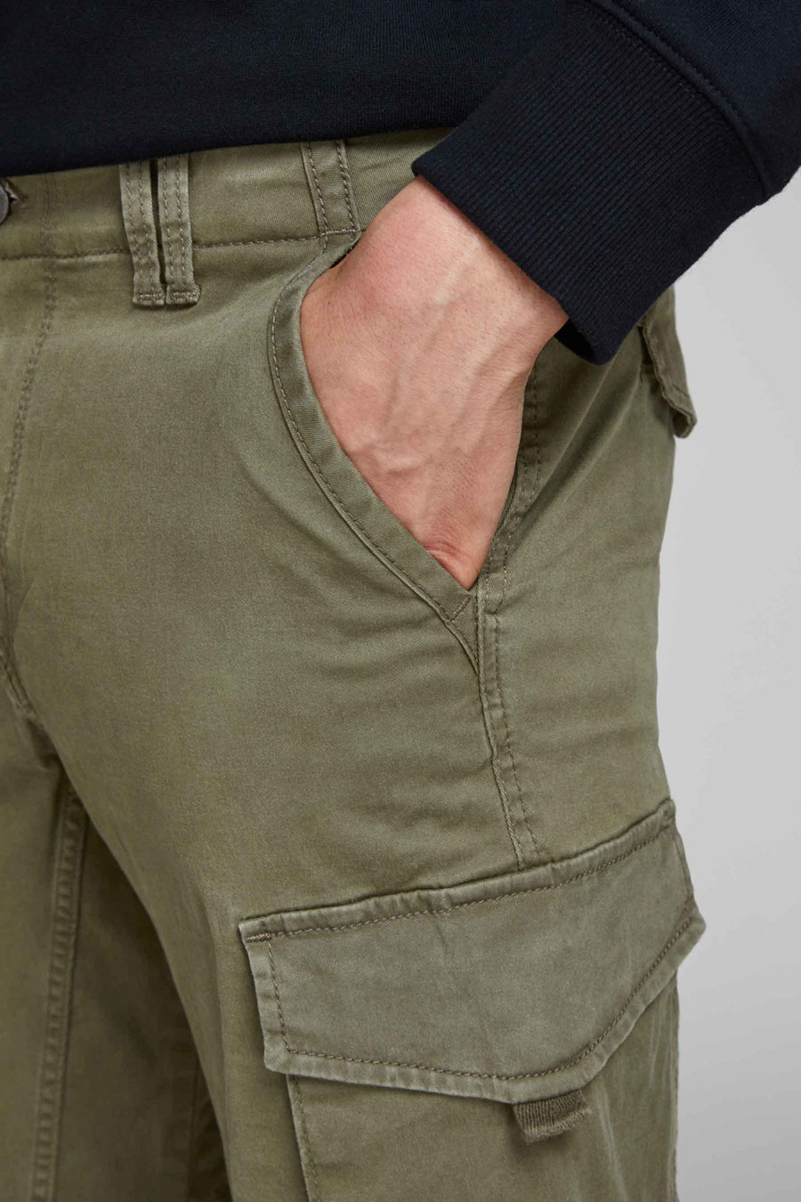 Pantalon - vert - JACK & JONES JEANS INTELLIGENCE - 4