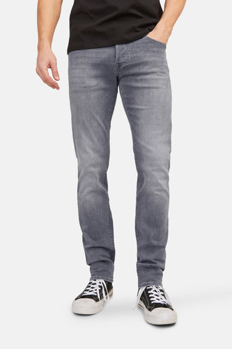 GLENN - light grey denim