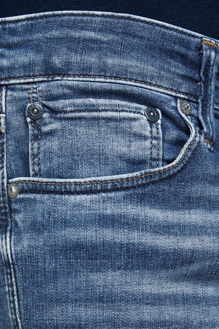 GLENN - mid blue denim - JACK & JONES JEANS INTELLIGENCE