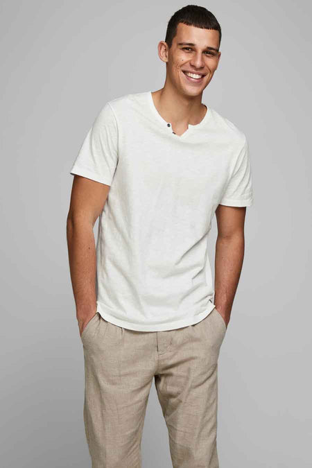 T-shirt (manches courtes) Blanc - PREMIUM BLUE by JACK & JONES