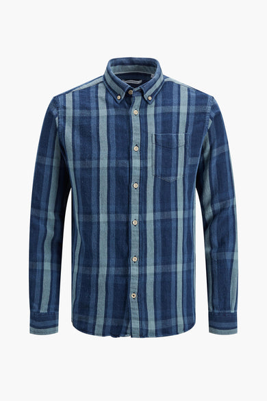Chemise (manches longues) denim - PREMIUM BLUE by JACK & JONES