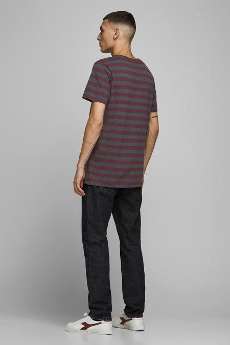 T-shirt (manches courtes) bordeaux - ORIGINALS BY JACK & JONES