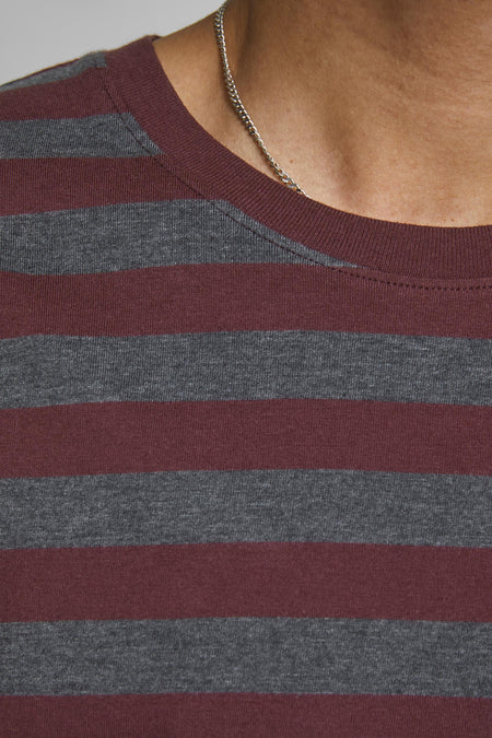 T-shirt (manches courtes) bordeaux - ORIGINALS BY JACK & JONES