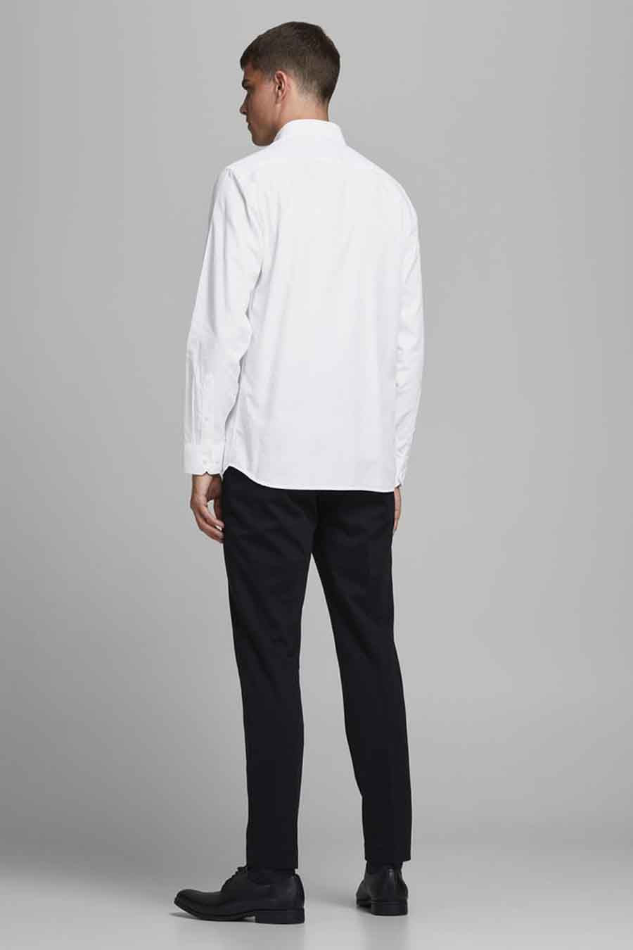 Chemise &agrave; manches longues - blanc