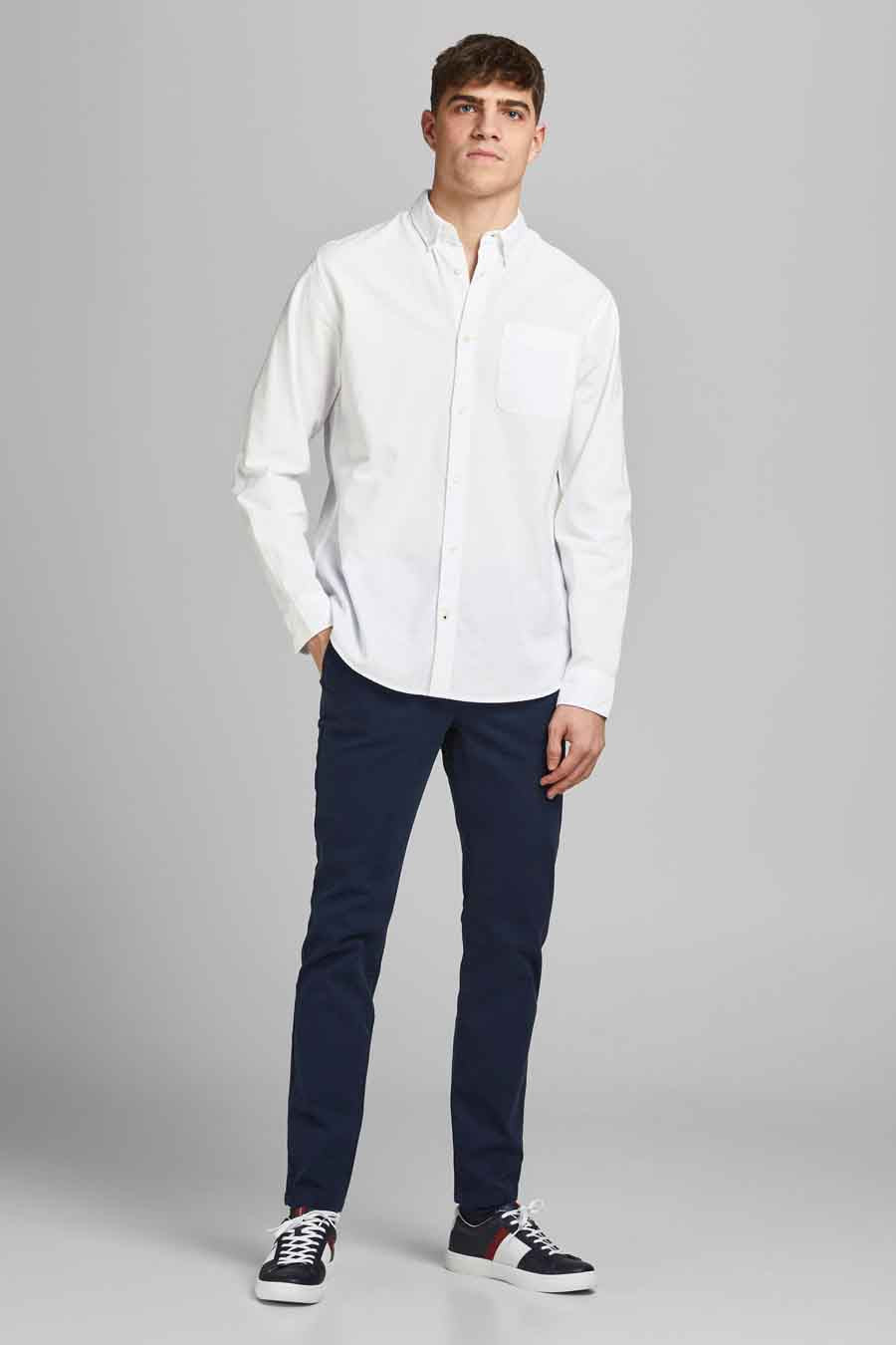 Chemise &agrave; manches longues - blanc - PREMIUM by JACK & JONES