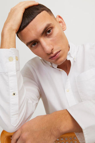 Chemise (manches longues) blanc - PREMIUM by JACK & JONES - PREMIUM by JACK & JONES - 7