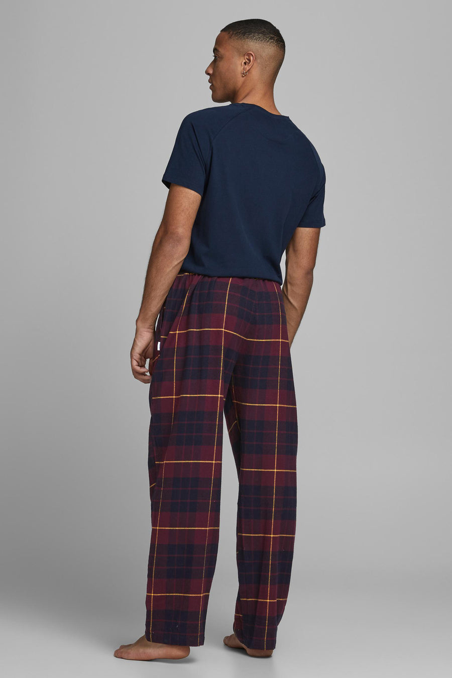Pantalon de pyjama - bordeaux - ACCESSORIES BY JACK & JONES