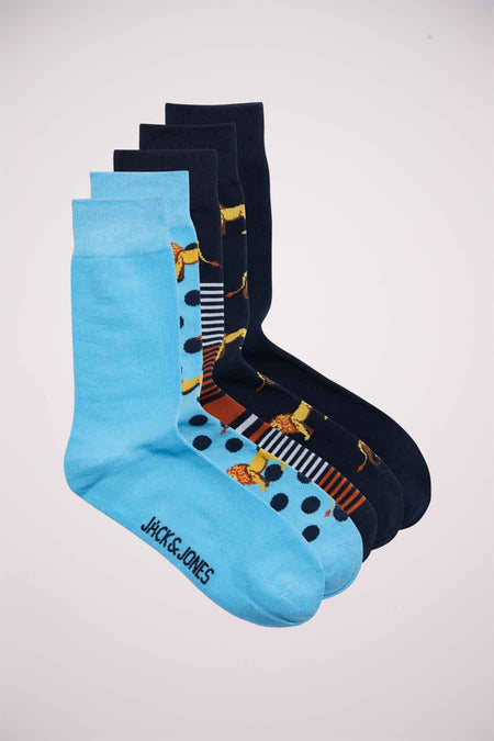 Chaussettes (multipack) Bleu - ACCESSORIES BY JACK & JONES