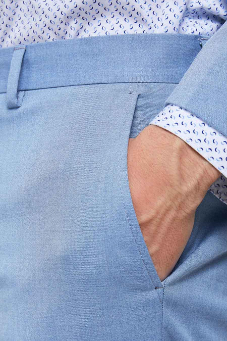 Pantalon costume - bleu