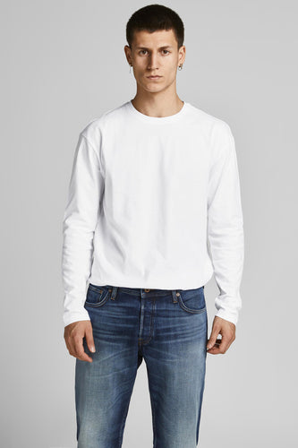 JJENOA TEE O-NECK LS NOOS